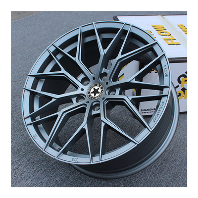 ALLOY Good Quality Low Price 17 18 19 Inch White And Black Flow Shaped Magnesium Aluminum Alloy Wheels Forged Split Wheel For Car